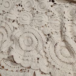 Beautiful Crotched Sweater Never Worn XL