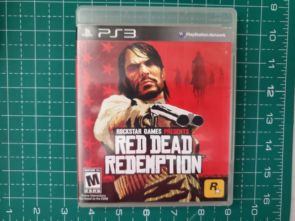 Red Dead Redemption PS3 PlayStation 3 Game Complete W/ Manual Free Shipping