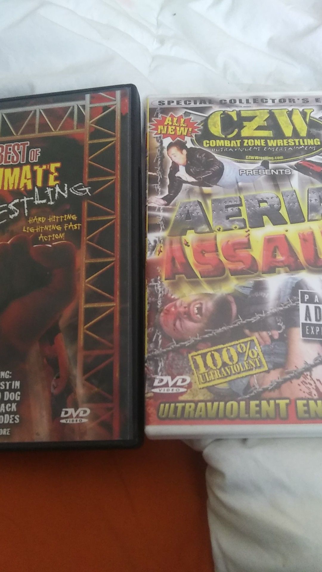 Wrestling DVDs