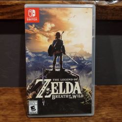 The Legend of Zelda: Breath of the Wild (Nintendo Switch, 2017) CIB