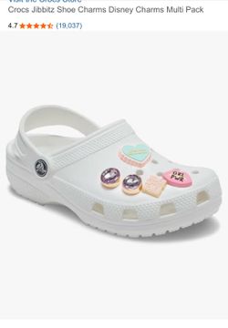 Brand new authentic Crocs Jibbitz Shoe Bling uniquely you Charms Disney Charms Multi Pack girls kids