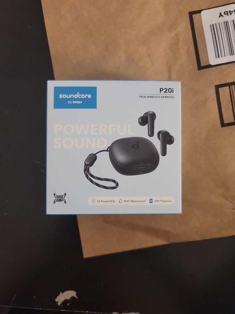 Soundcore P20i True Wireless Earbuds Bass Bluetooth5.3 30H Playtime 22 Preset EQ