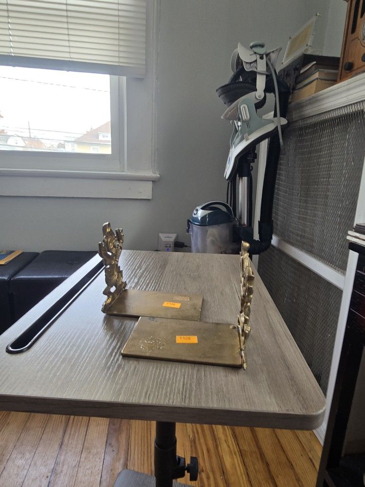 1930 Brass Disney Donald Book Ends