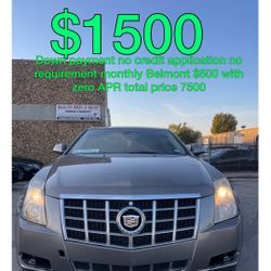 2012 Cadillac Cts No Credit Application 