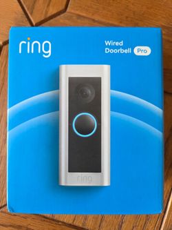Brand New Ring Wired Doorbell Pro 2nd Gen