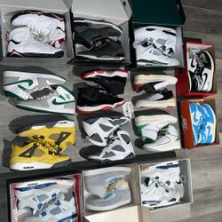 Jordan Retro Og Lot Sizes 8-13 Men’s (Read Description)