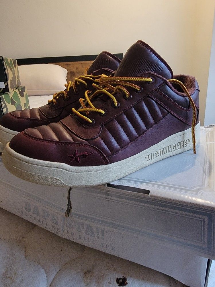 Bape Sneakers Brown