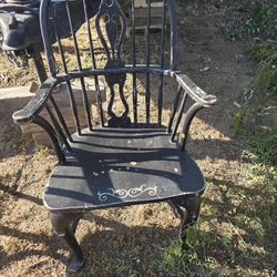 2 Antique Windsor  Chairs As Is $50