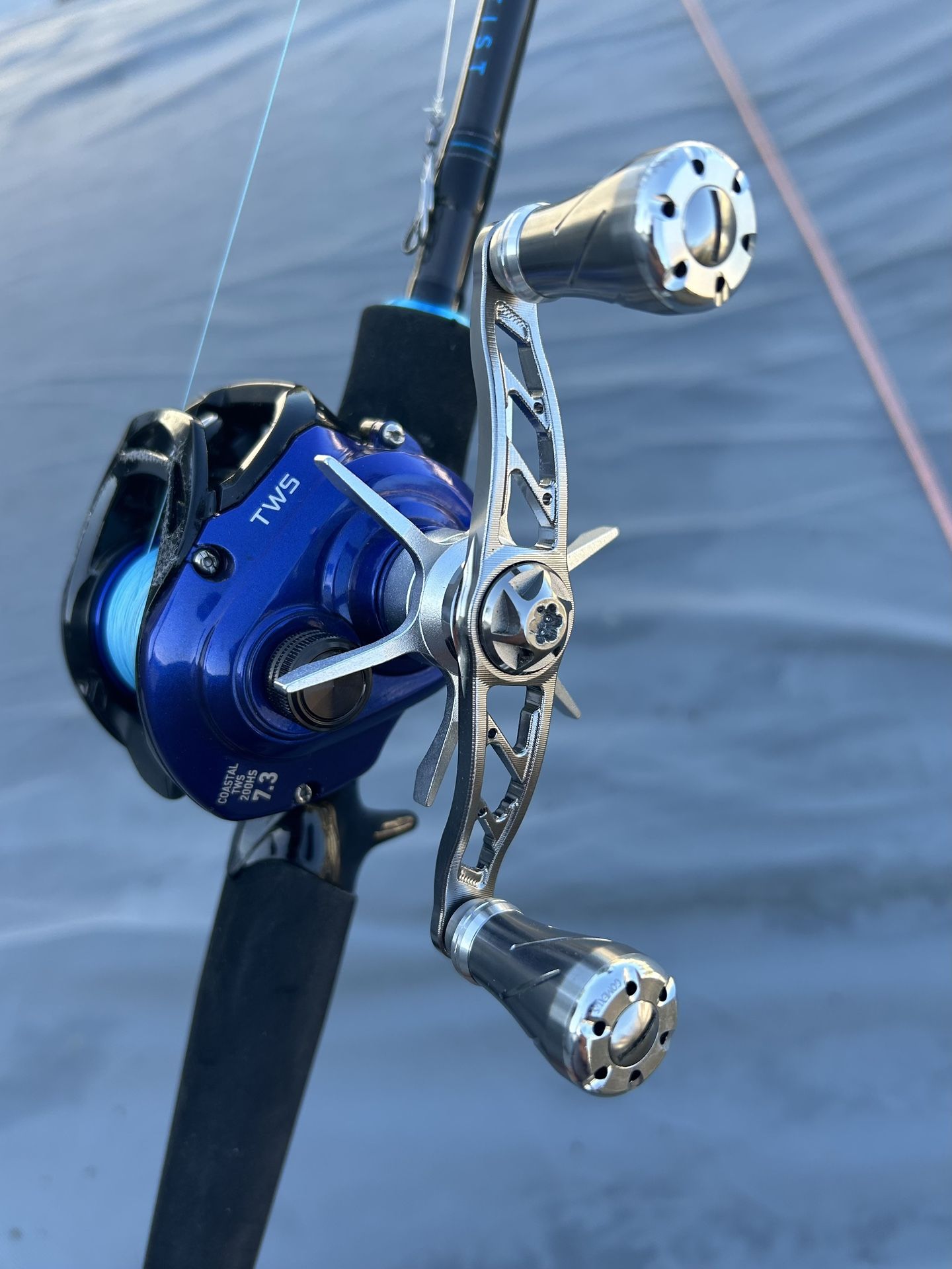 Daiwa coastal TWS 200HS & Saltist Casting Rod