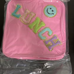 Insulated Lunch Bad - Pink New H