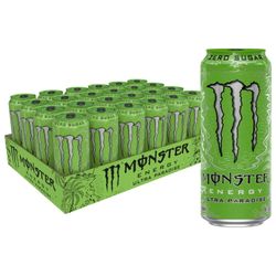 (24 cans) Monster Ultra Paradise, Sugar Free Energy Drink, 16 fl oz