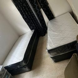 New Twin Size Mattress // COLCHON Nuevo Individual Free Box 