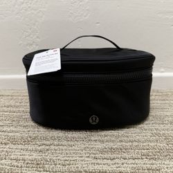 Lululemon Top Oval Cosmetic Bag