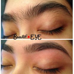 Eyebrow threading