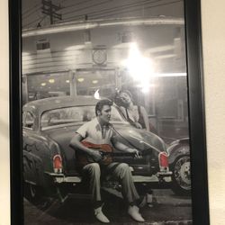 Wall Picture Frame Elvis Marylin Monroe