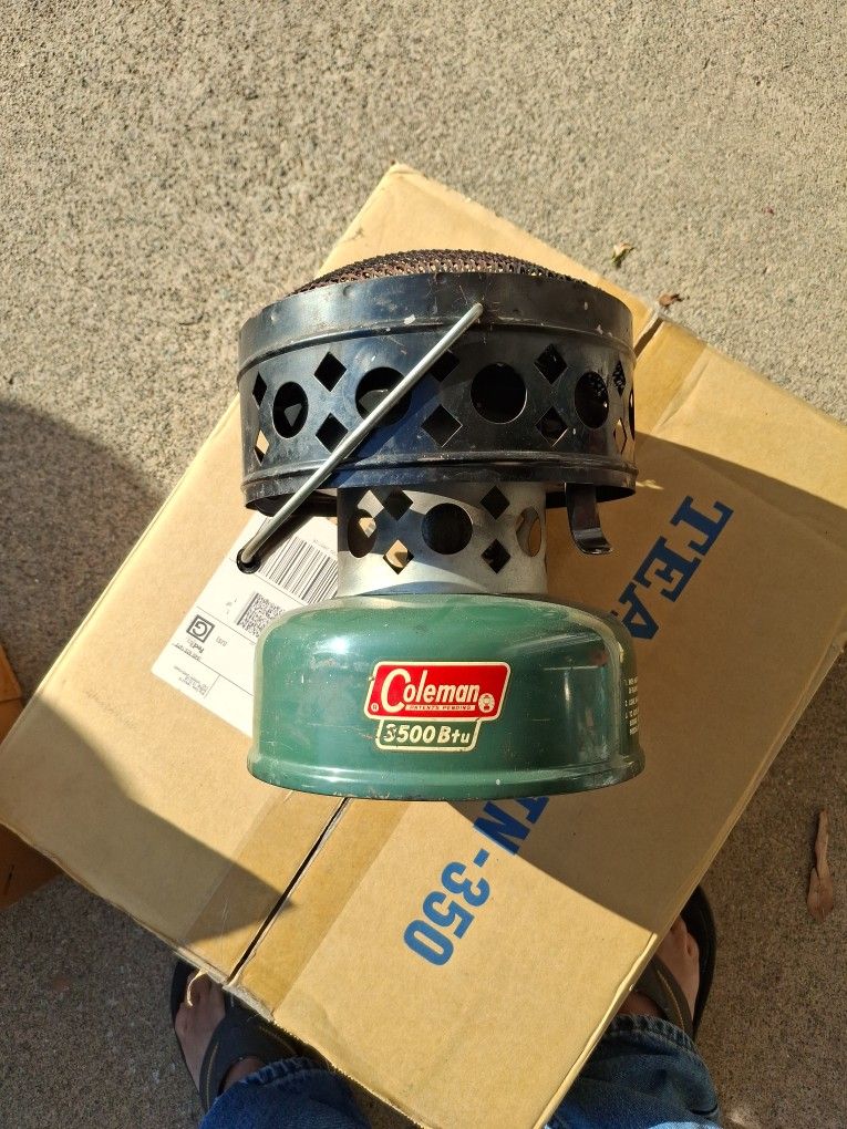 Camping Coleman 3500btu Heater