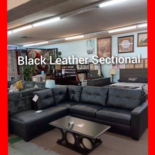 💥 Black Sectional