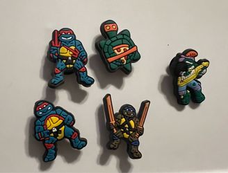 Ninja Turtles Croc Charms