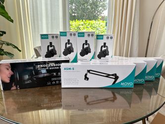 Movo 4-Person Podcast Equipment Bundle – New Sealed – $300 OBO