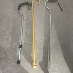Three Walking Canes