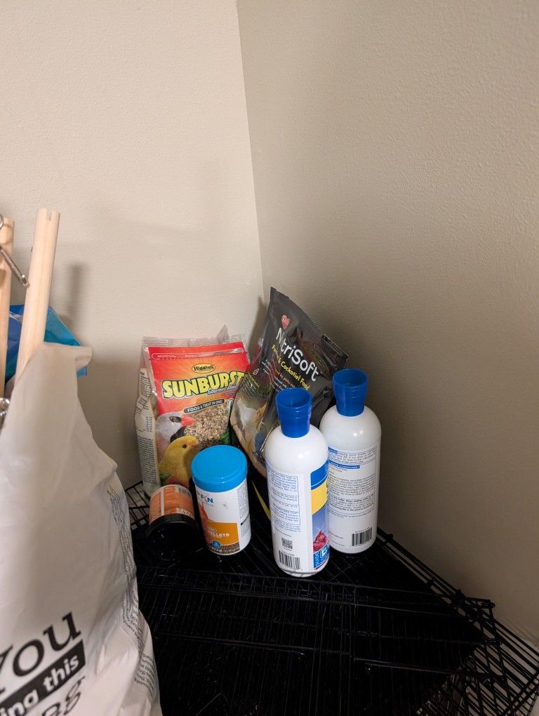 Bird Cage Food Accessories