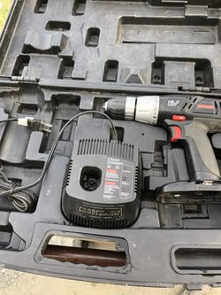 19 v Craftsman drill and charger ,no battery.