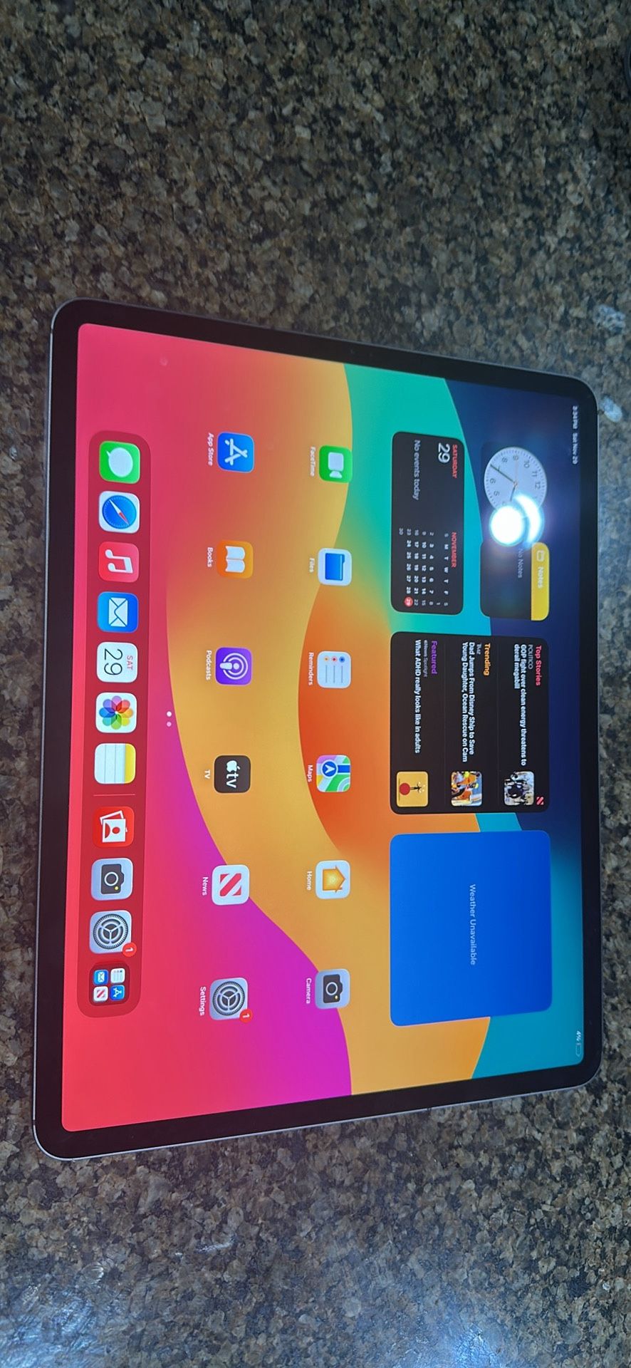 Apple ipad pro 12.9 inch 4 th gen wifi plus cellular like new 