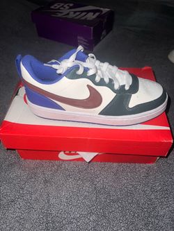 Nike Court Borough Low Recraft GS - Vintage Green / Dark Pony size 6.5Y