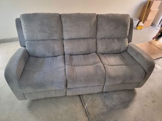 3 Seater Couch with Recliner Like New