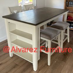 Counter Height Dining Table Set 