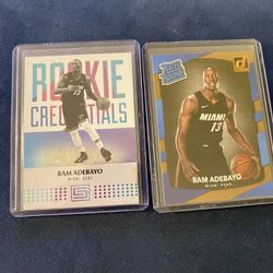 Bam Adebayo Rookie Insert Lot