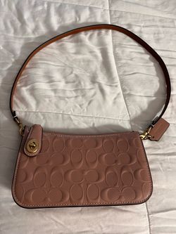 Coach Penn Patent Leather Shoulder Bag