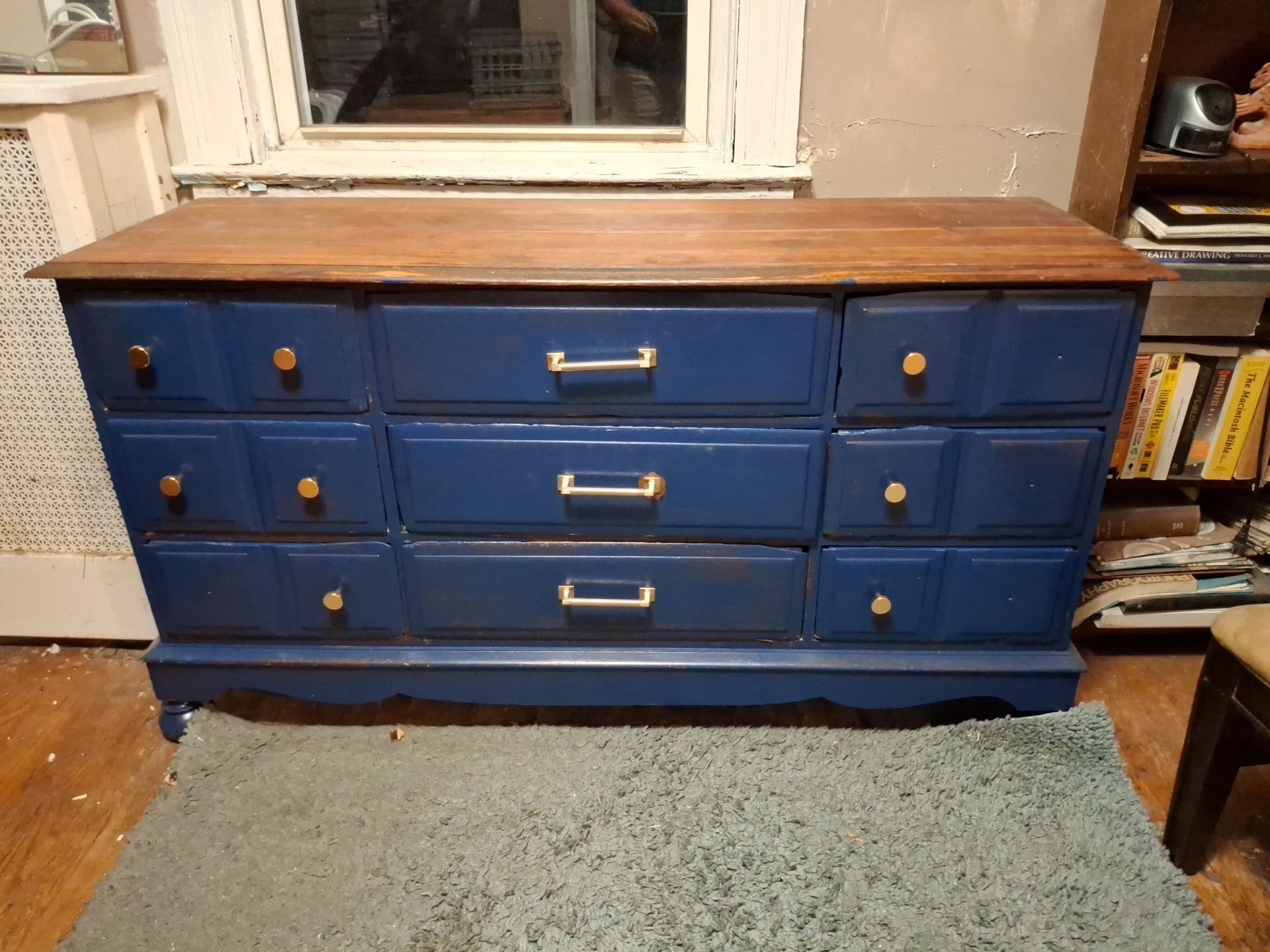 Blue Dresser 