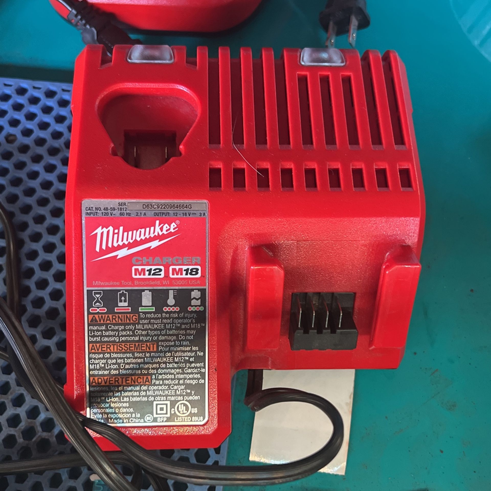 Milwaukee M18 M12 Dual Charger New
