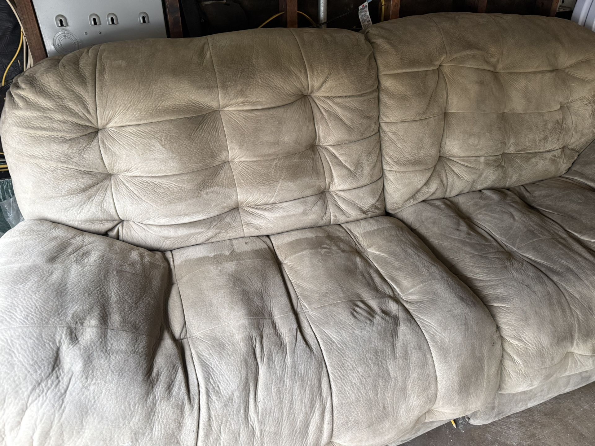 Free Couch With Two Recliners