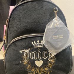 Black Juicy Couture Backpack 