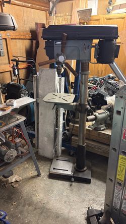 Delta 16.5” floor standing 16 speed drill press