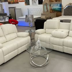 For Sale - Manual Reclining Sofa and Loveseat !!! Ask For Price!!! Preguntar Por Precio 