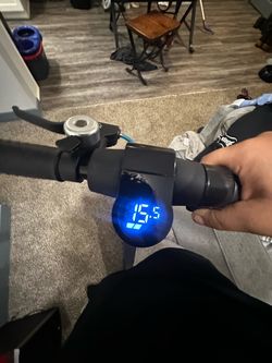 Electric Scooter with Digital Display
