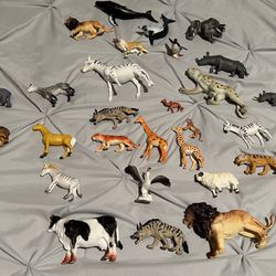 Lots Of Animals Toys Kids All Mixed 