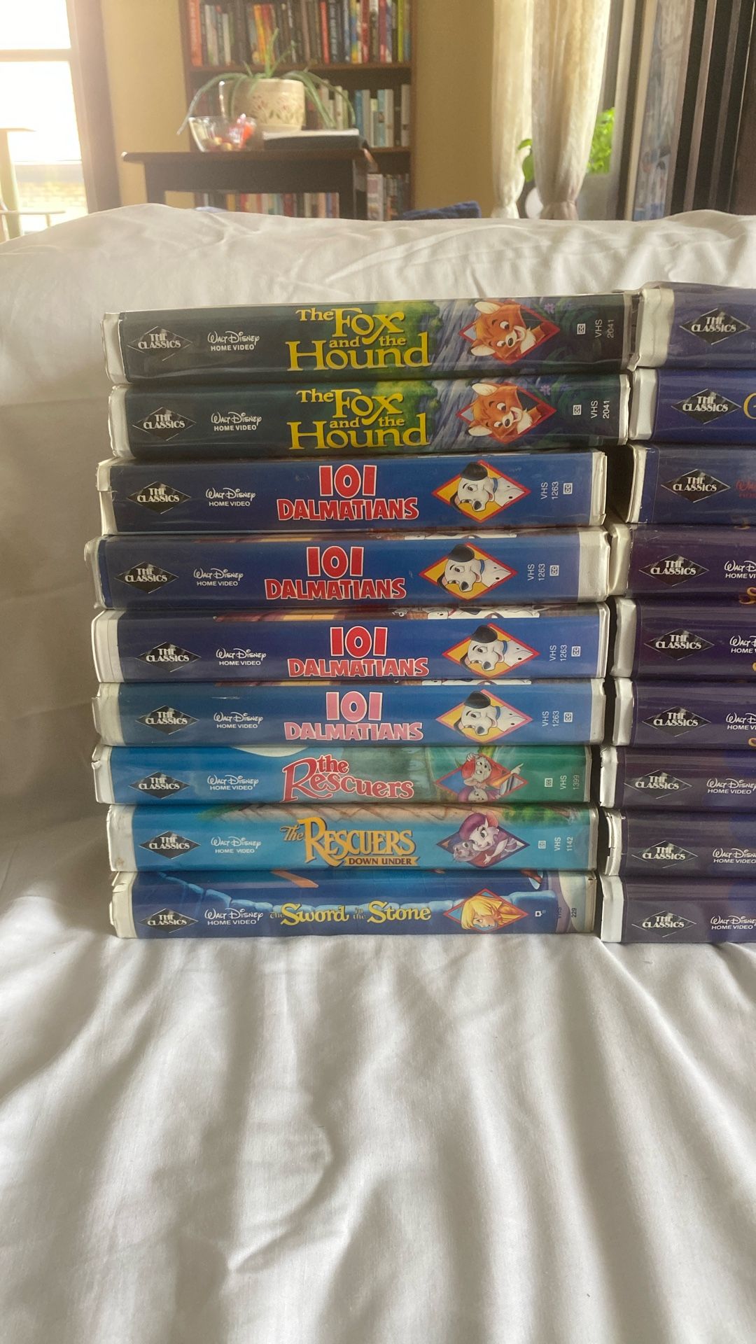 Vintage Black Diamond Disney VHS tapes