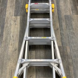 GORILLA GLMPXT-19 19 ft. Reach 375 lbs. Load Capacity MPXT Aluminum Multi-Position Ladder
