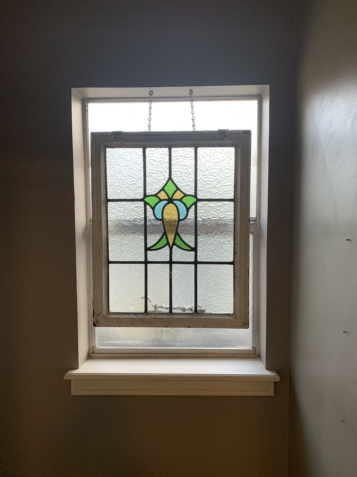 Antique Stained Glass Window