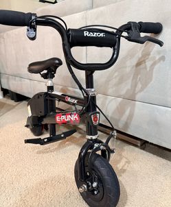 Razor E-Punk Electric Mini Bike for Kids Age 8+