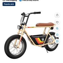 Razor Rambler 16 Electric Mini Bike — Brand New in Box