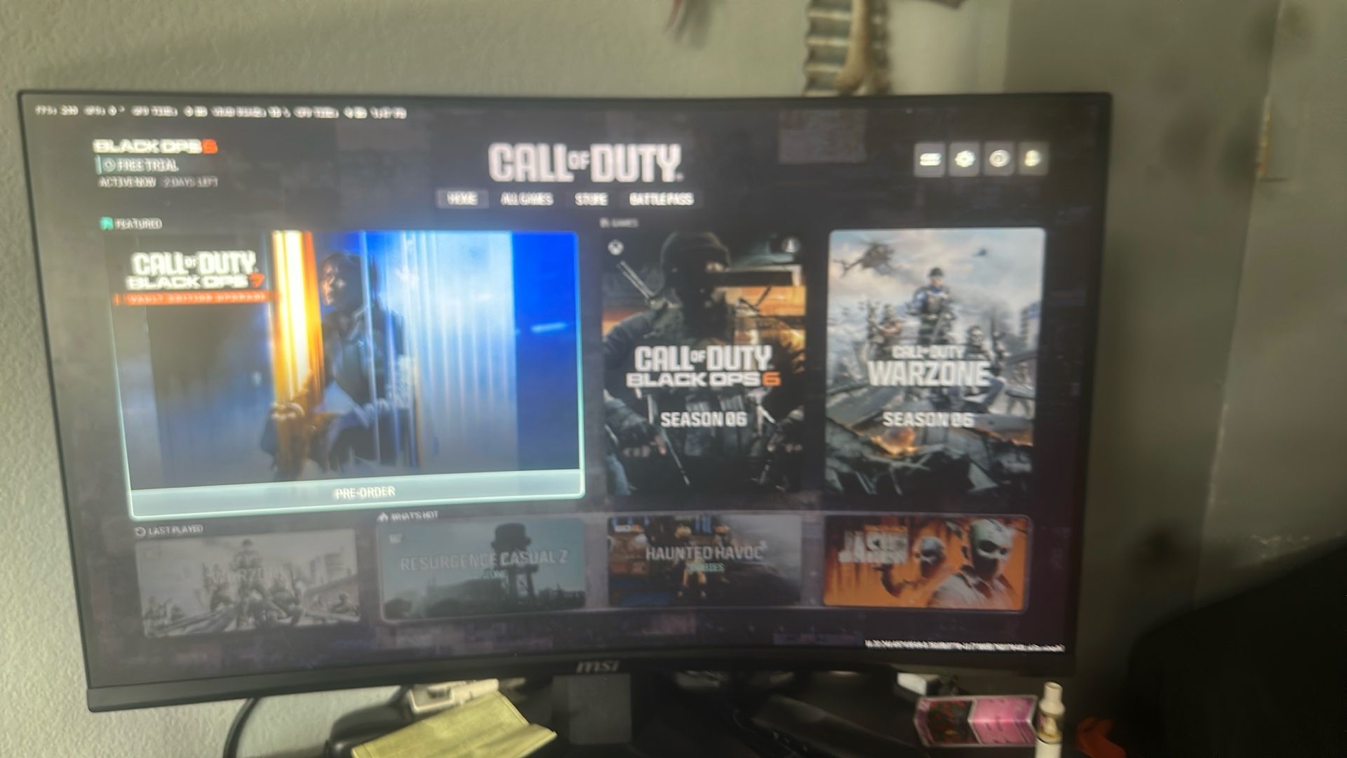 MSI MAG 24 inch FHD Display 180Hz Curved Gaming Monitor