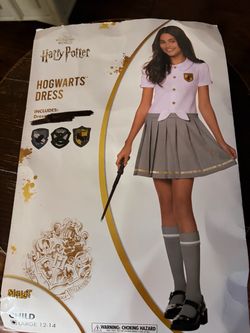 Harry Potter Hogwarts Dress Costume Child Large