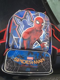 Spiderman backpack only 10 Firm