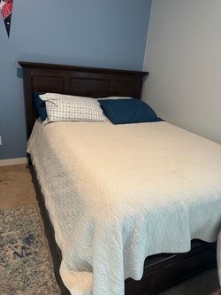 Queen bed frame