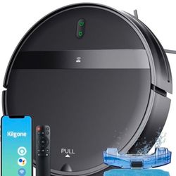 Robot Vacuum for Pet Hair, 2-in-1 Vacuum & Mop Combo with Tangle-Free Suction & Smart 3D Avoidance, App/Wi-Fi/Alexa, Ultra-Slim & Quiet, Self-Charging